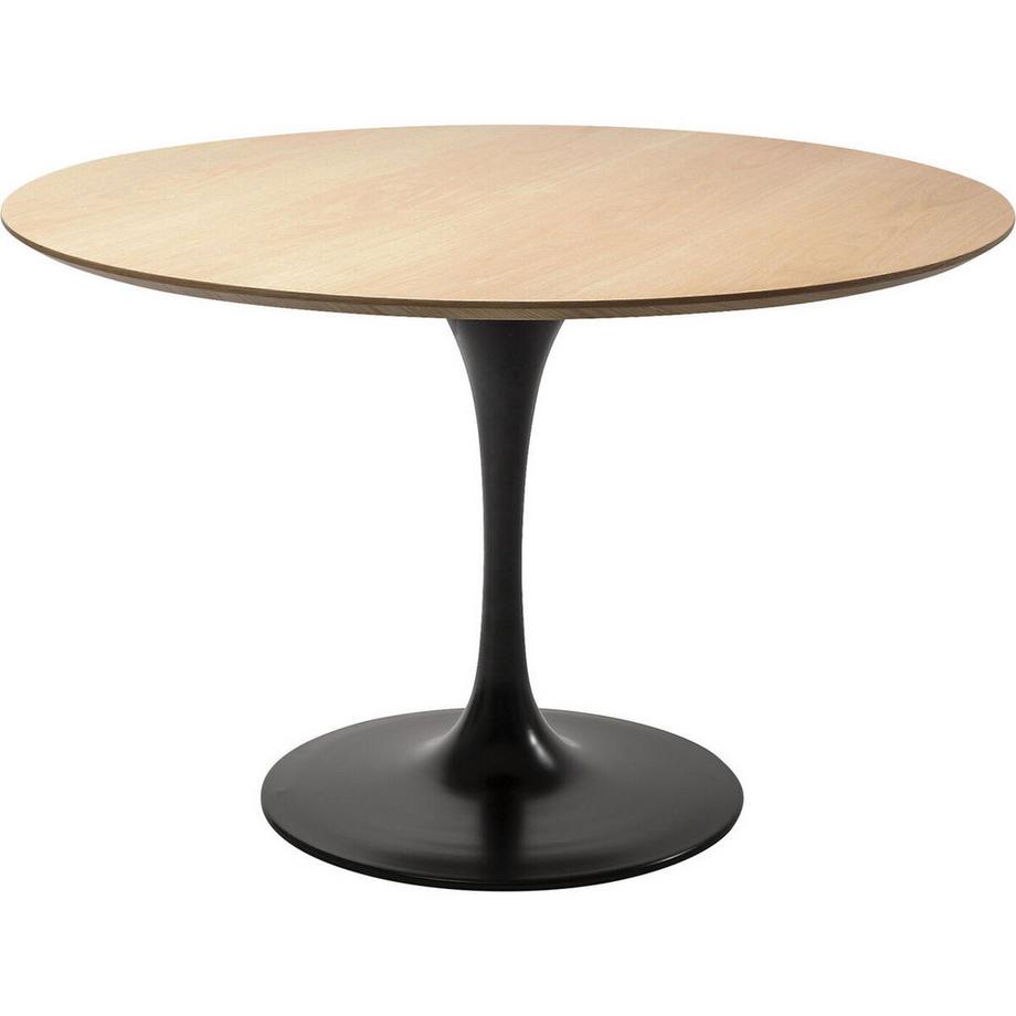 KARE Design Set di tavoli per inviti in rovere nero rotondo 120  