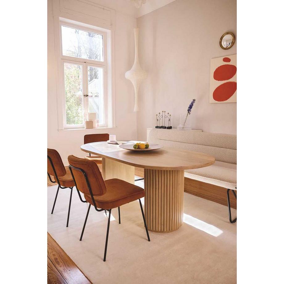 mutoni Tavolo da pranzo Piccard in legno di mango naturale 180  