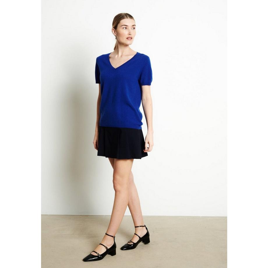 Studio Cashmere8 LILLY 14 Maglia Scollo a V Maniche Corte  