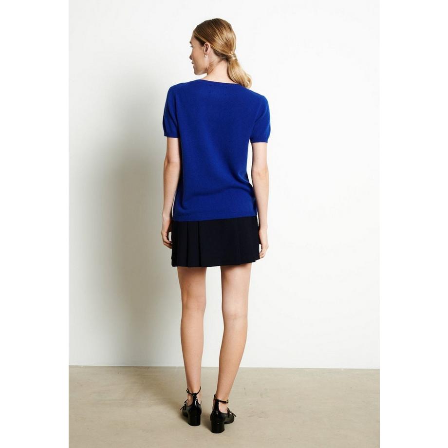 Studio Cashmere8 LILLY 14 Maglia Scollo a V Maniche Corte  