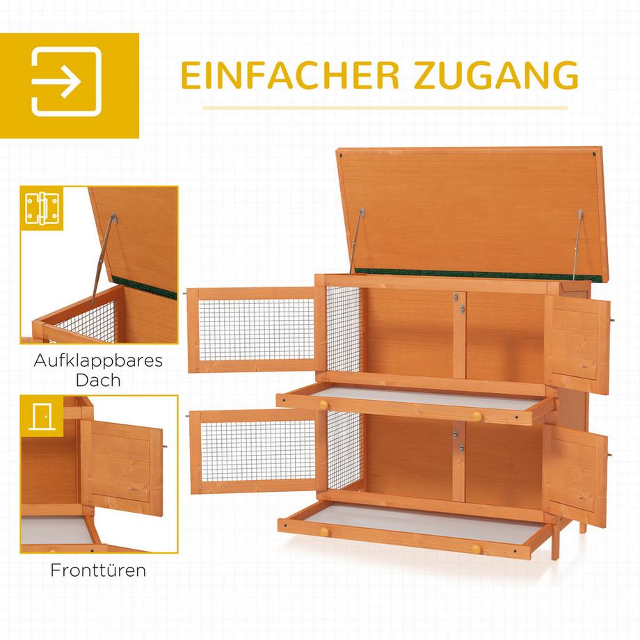 PawHut  Kleintierstall 