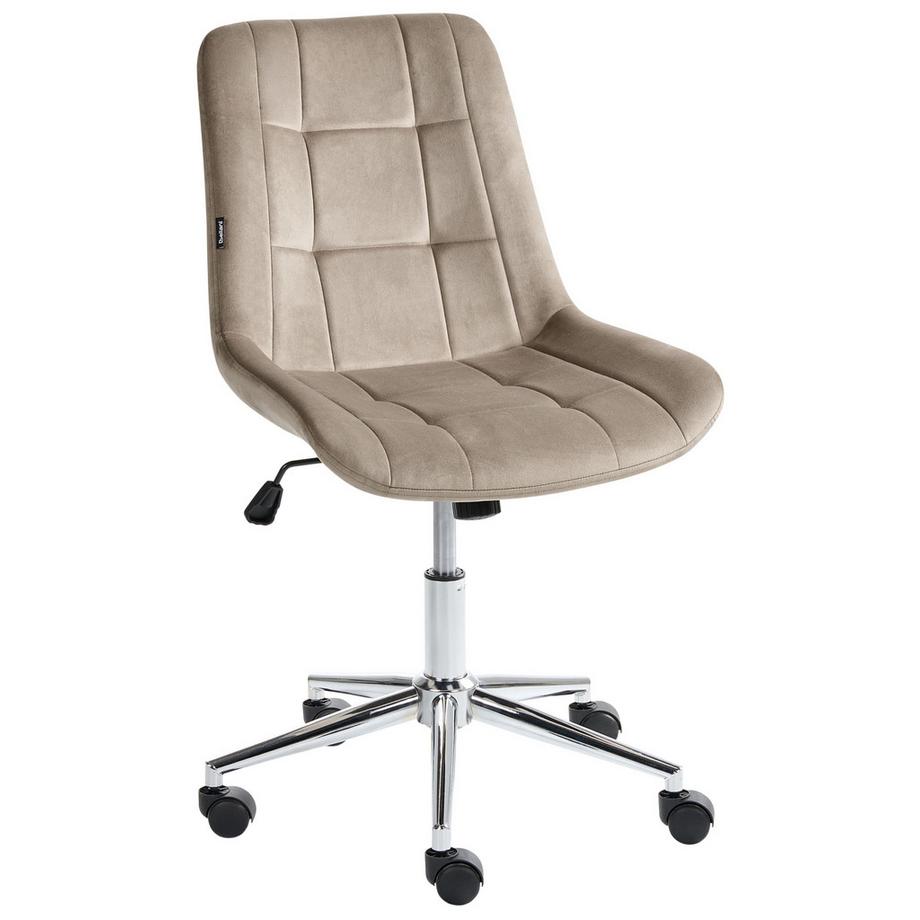 Chaise de bureau en Velours  MELROSE