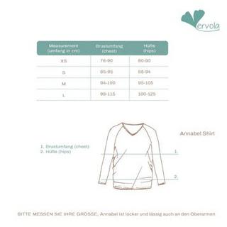 Vervola  'Annabel'  Langarmshirt - für den täglichen Chic und Yoga 