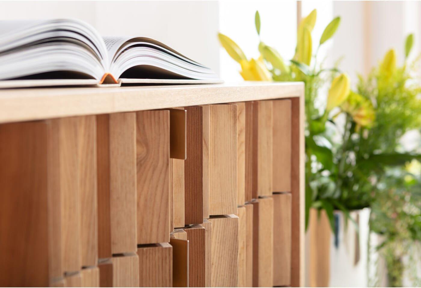 KARE Design Buffet Concertina nature 186x74  