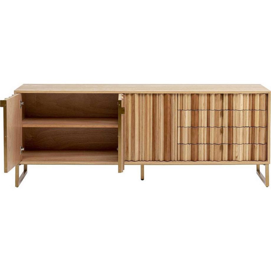KARE Design Sideboard Concertina natur 186x74  