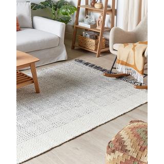 Beliani Tapis en Laine Boho OMERLI  