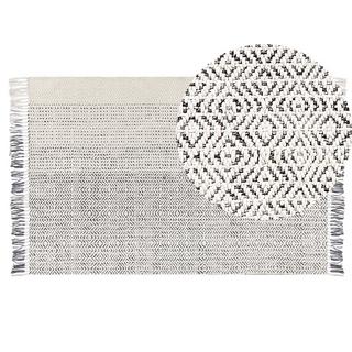 Beliani Tapis en Laine Boho OMERLI  