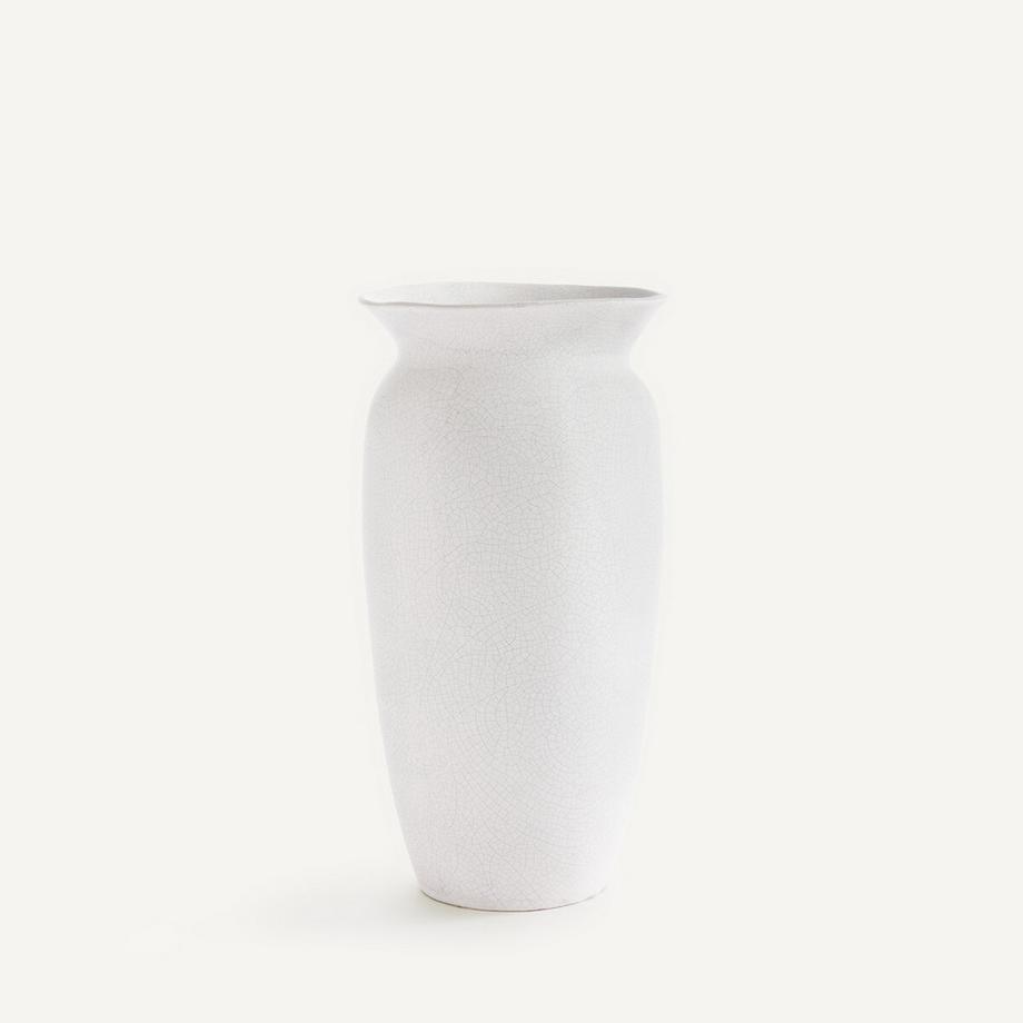 AM.PM Vase Estre aus Craquelé-Steingut  