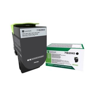 Lexmark  LEXMARK Toner-Modul return schwarz 71B20K0 CS31/41/51x 3000 Seiten 