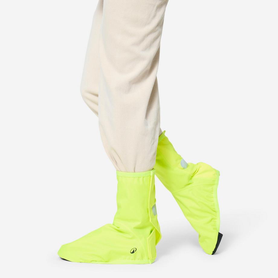 Couvre-chaussures vélo ville imperméable polyester