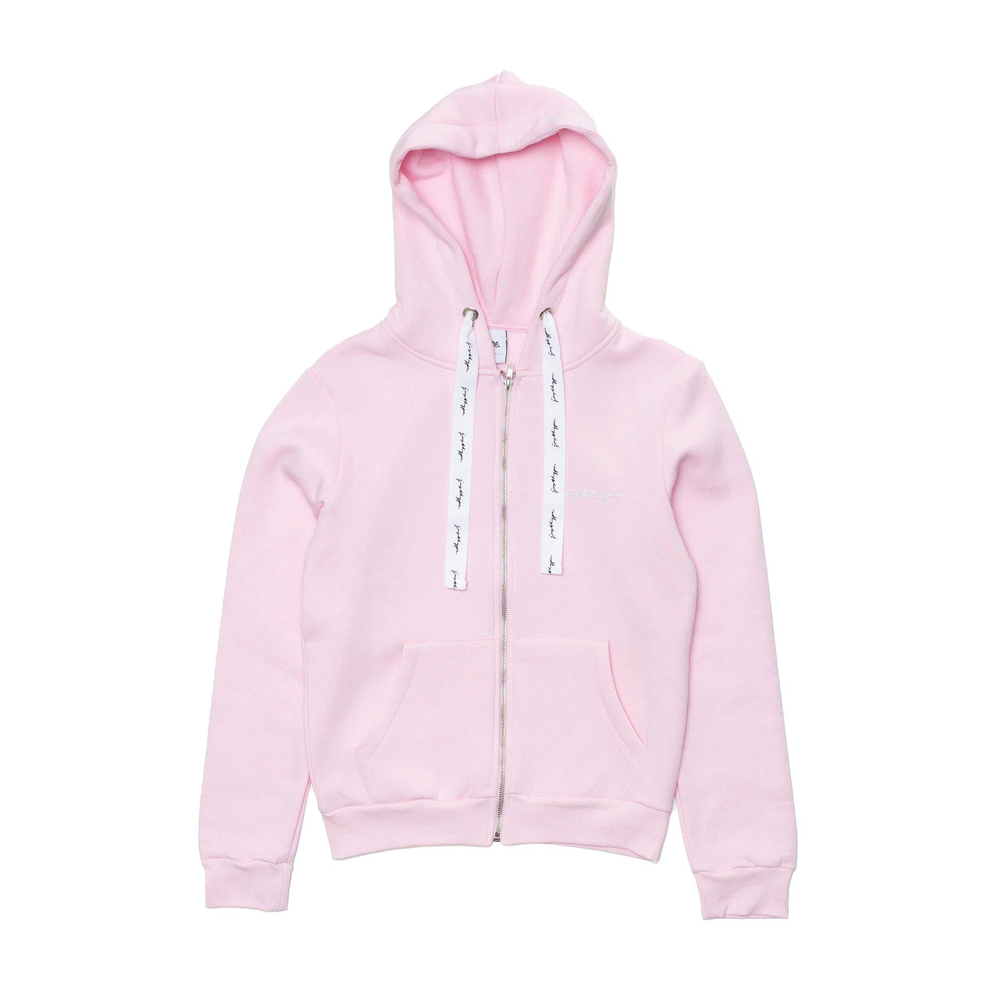 Image of Hoodie Mit Durchgehendem Reißverschluss Damen Pink 44