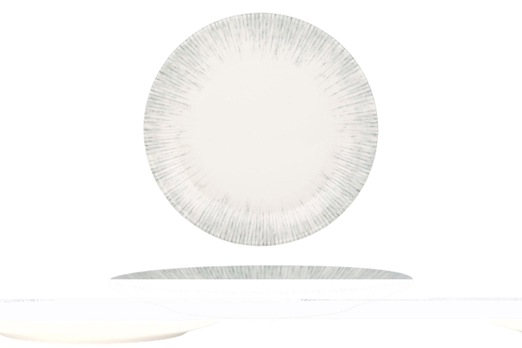 Image of Dessertteller - Iris - Porzellan - 6er Set Unisex Weiss ONE SIZE