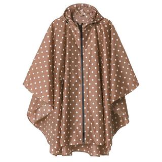 Alopini Kapuzen Regencape mit Reissverschluss  