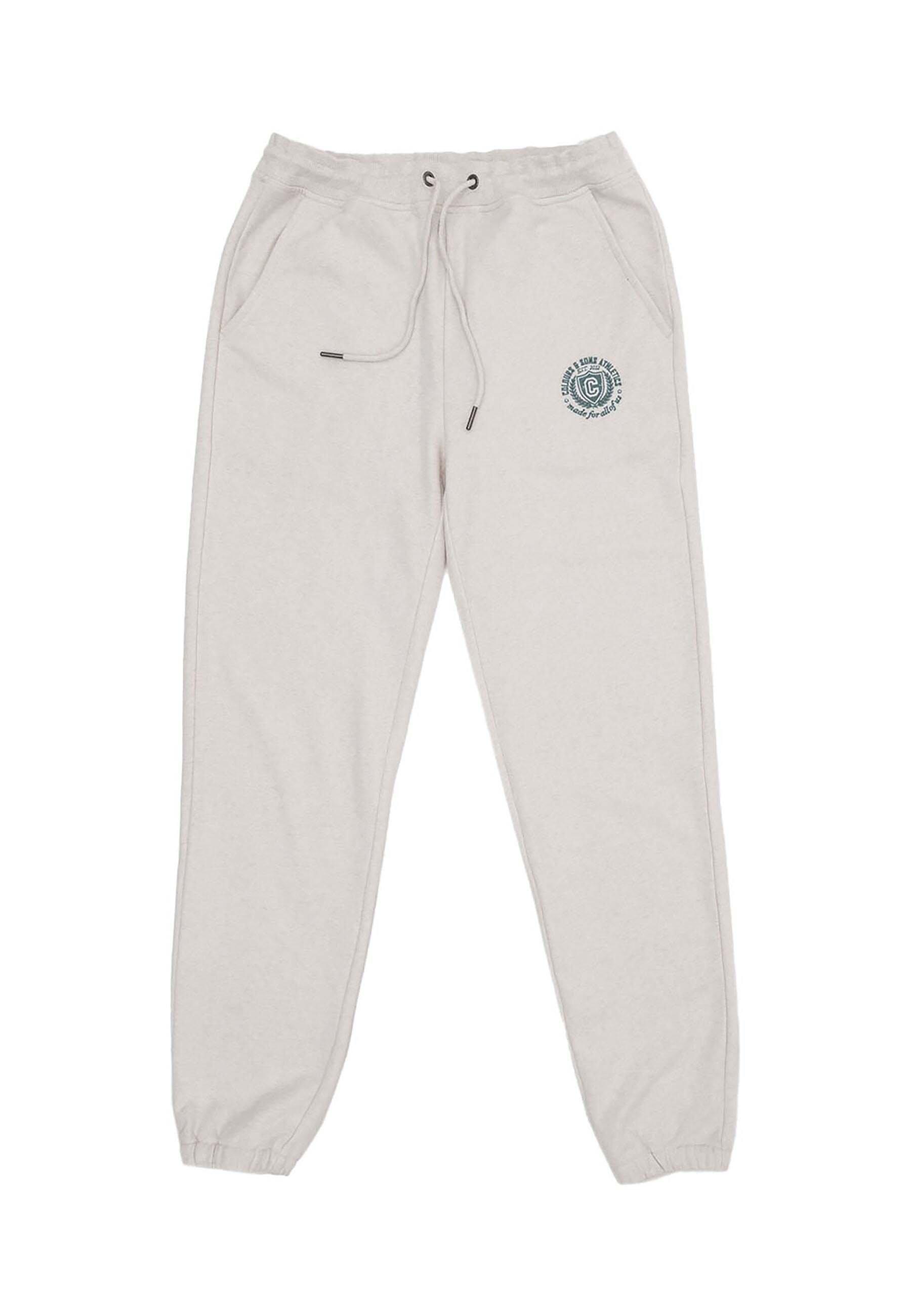 Image of Jogginghosen Jog Pants Melange Herren Weiss XL