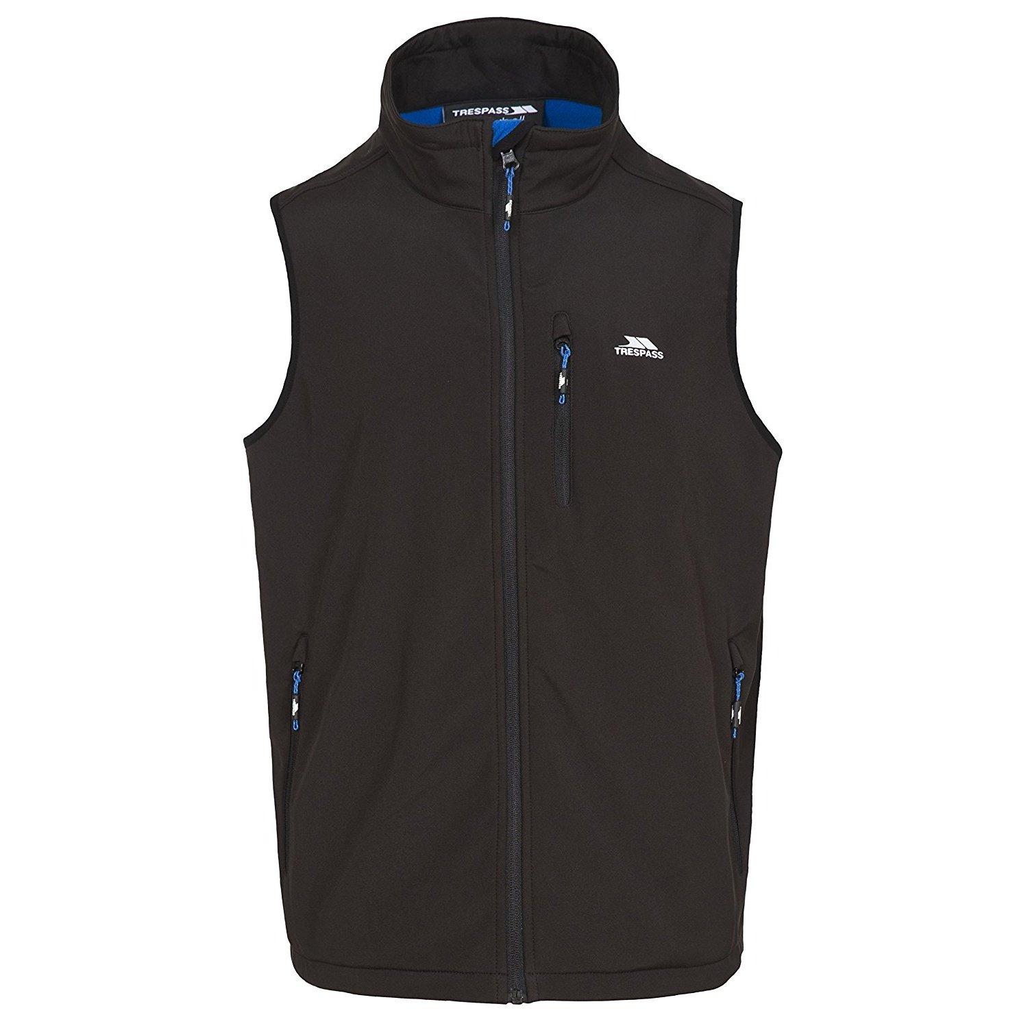 Image of Vassus Softshell Gilet Herren Schwarz XXS