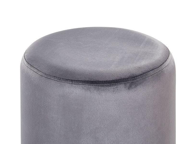 Beliani Pouf en Velluto Moderno BRIGITTE  