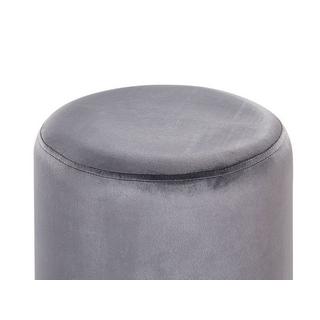 Beliani Pouf aus Samtstoff Modern BRIGITTE  