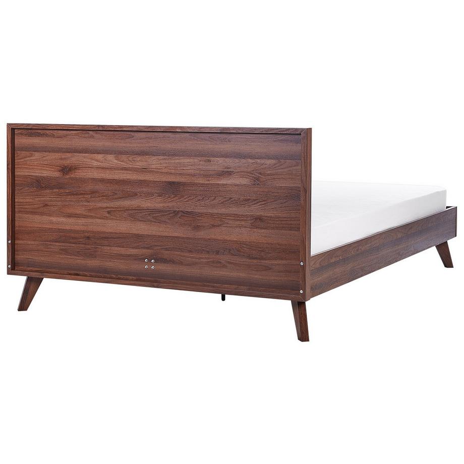 Beliani Letto a doghe en Pannello di fibre (LDF) Boho MONPAZIER  
