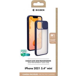 BigBen Connected  Coque Slide Contour pour iPhone 13 mini  Connected Bleu 