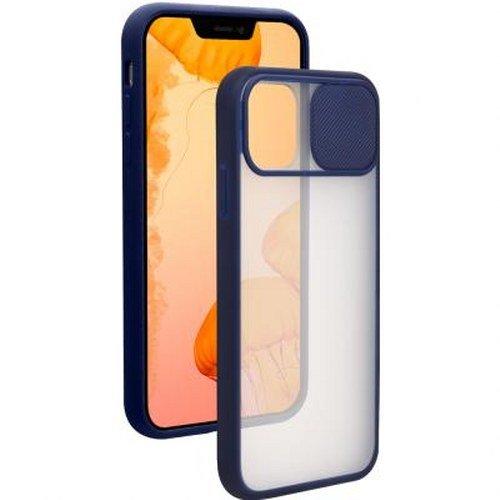 BigBen Connected  Coque Slide Contour pour iPhone 13 mini  Connected Bleu 