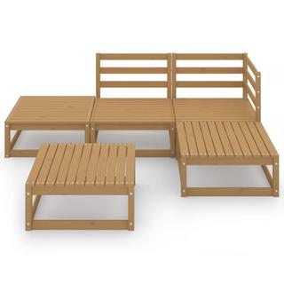 VidaXL Ensemble de meubles de jardin bois de pin  