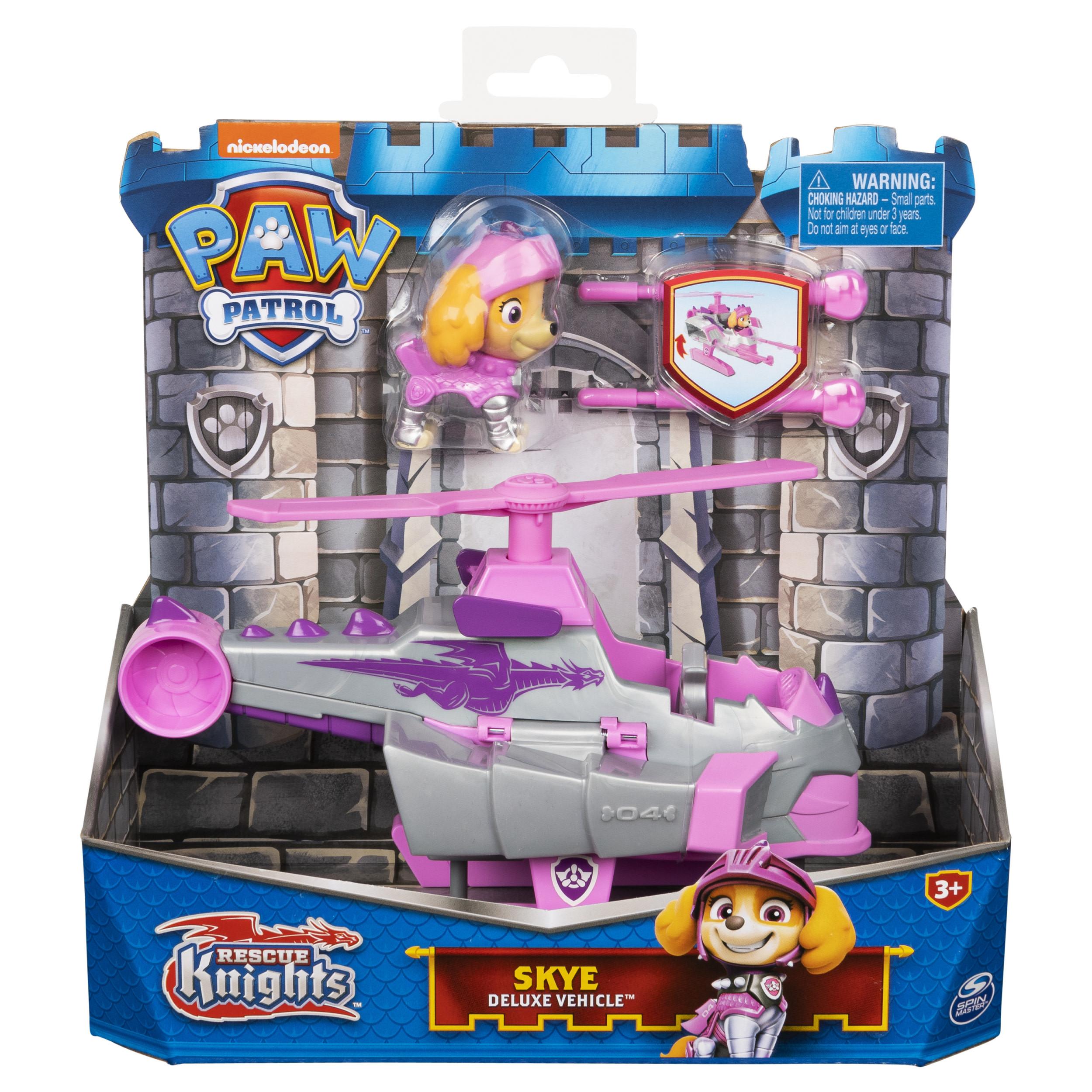 Image of Paw Patrol Rescue Knights Deluxe Vehicle Skye Multicolor