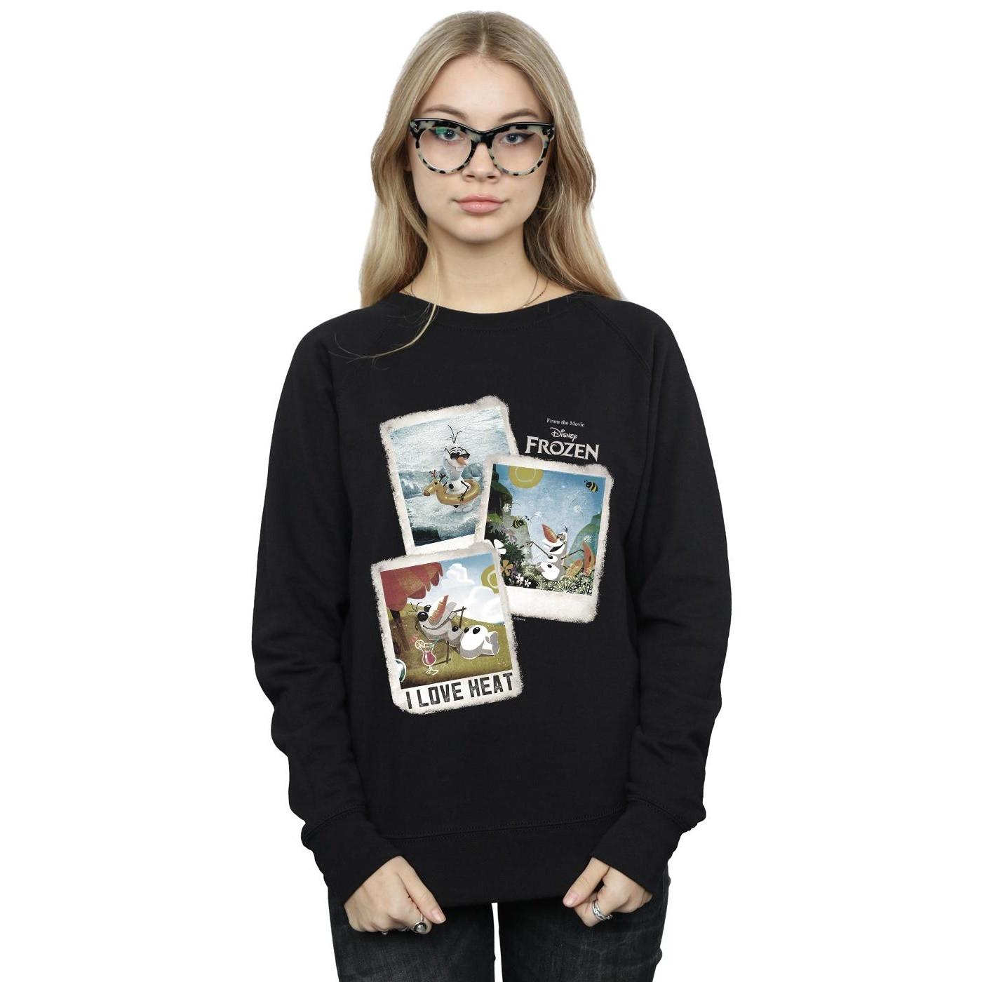 FROZEN Olaf I Love Heat Sweatshirt Coupe Régulière  