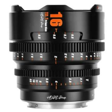 7Artisans 16mm T2.1 Prime Cine (Fuji X) Noir