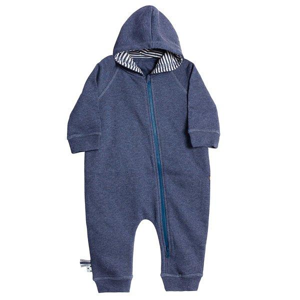 Image of Kapuzen-strampler Unisex Indigo 3-6M