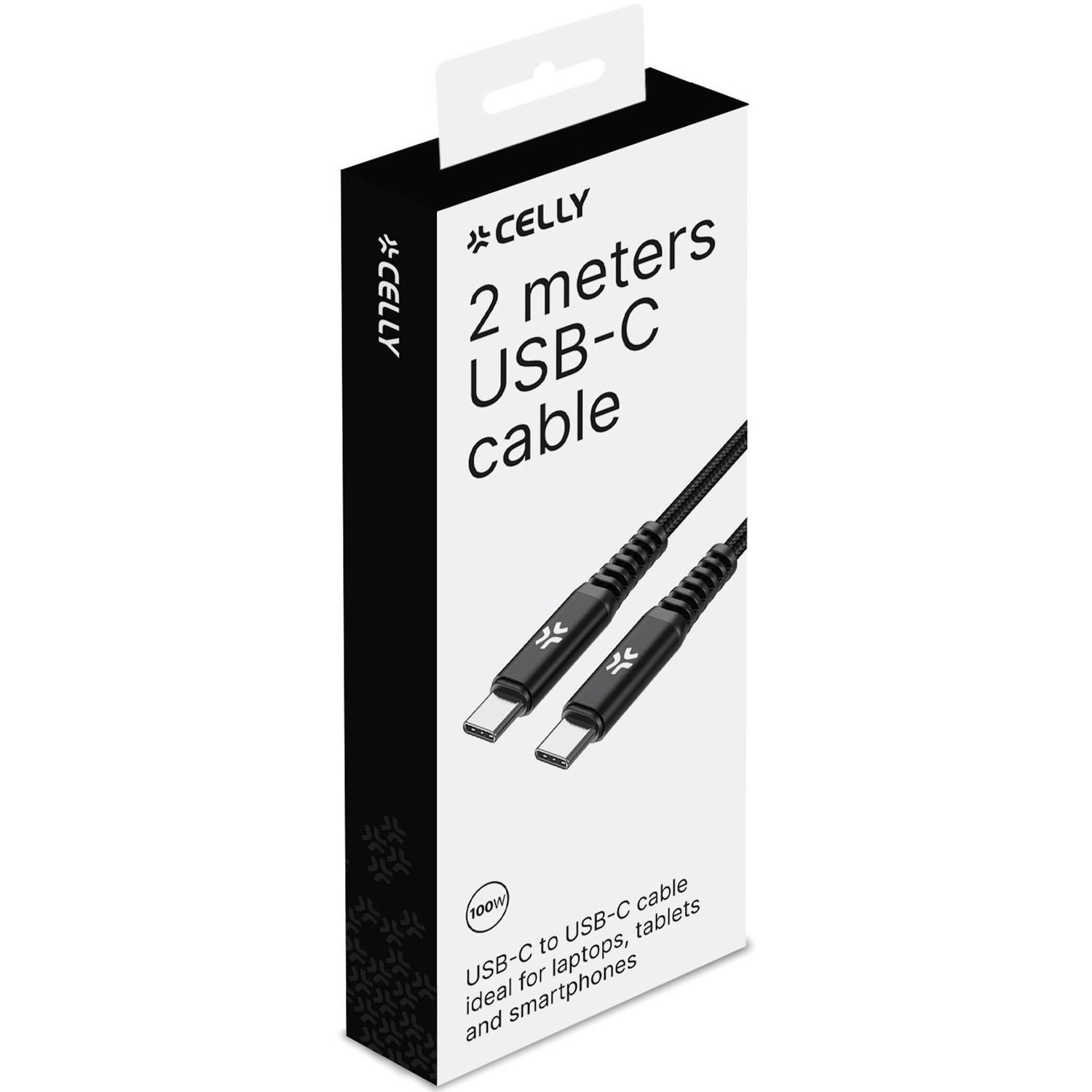 Celly  Cavo USB-C - USB-C PD 100W 2 m 