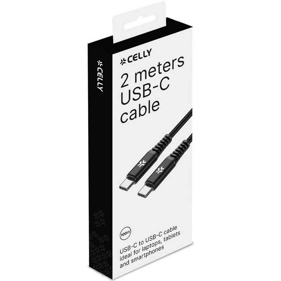 Celly  USB-C - Câble USB-C PD 100W 2 m 