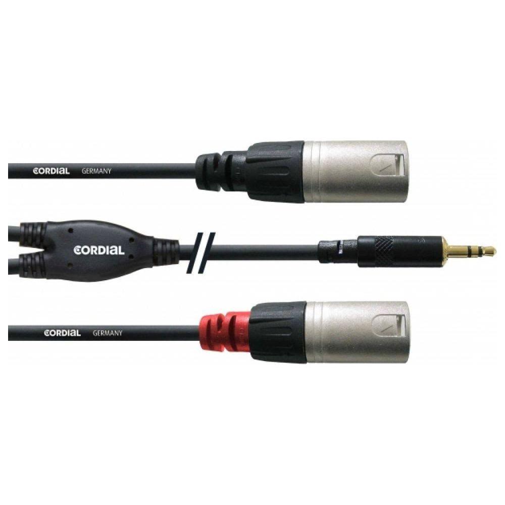 Cordial  câble audio CFY WMM jack - XLR 