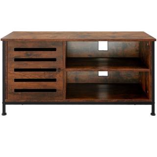 Tectake Meuble pour téléviseur Galway 110x41,5x50,5cm  