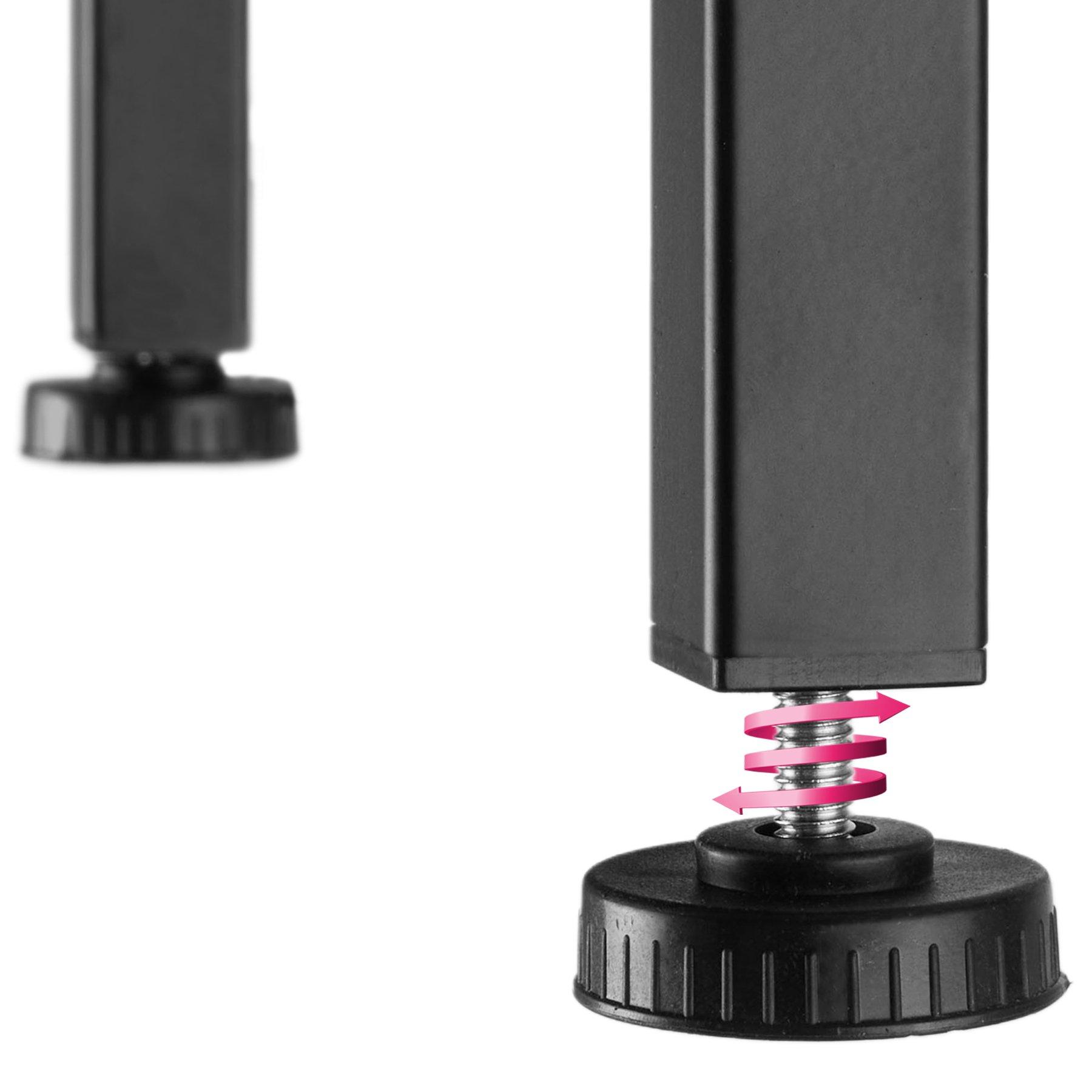 Tectake Meuble pour téléviseur Galway 110x41,5x50,5cm  