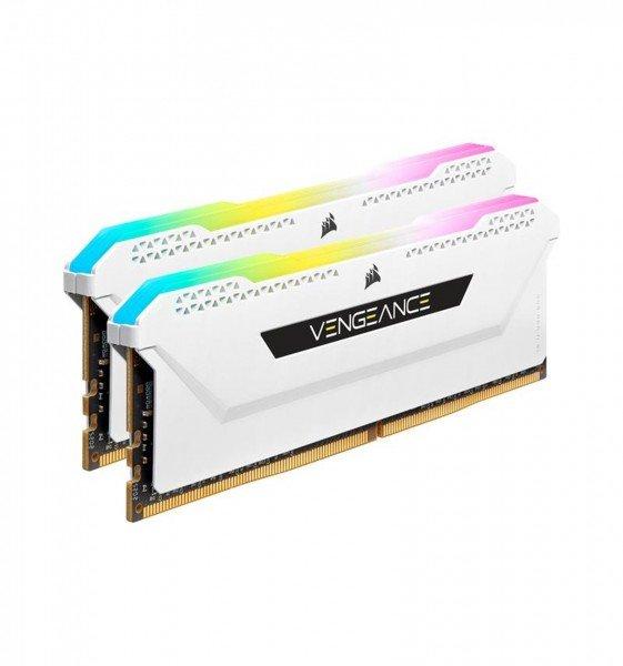 Image of DDR4-RAM Vengeance RGB PRO SL White 3200 MHz 2x 16 GB