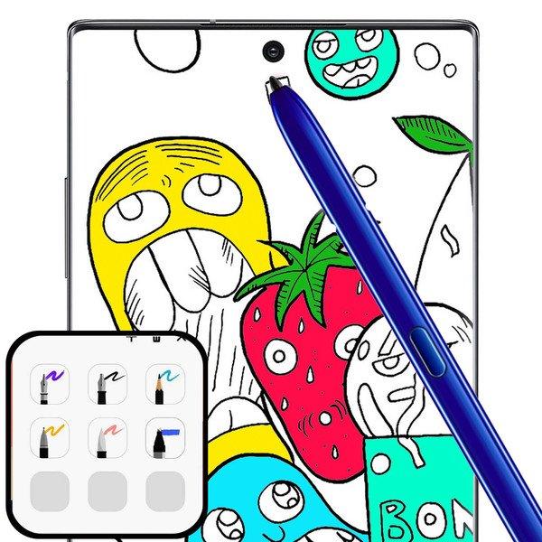 SAMSUNG  Galaxy Note 10 / 10+ Original S Pen-blau 