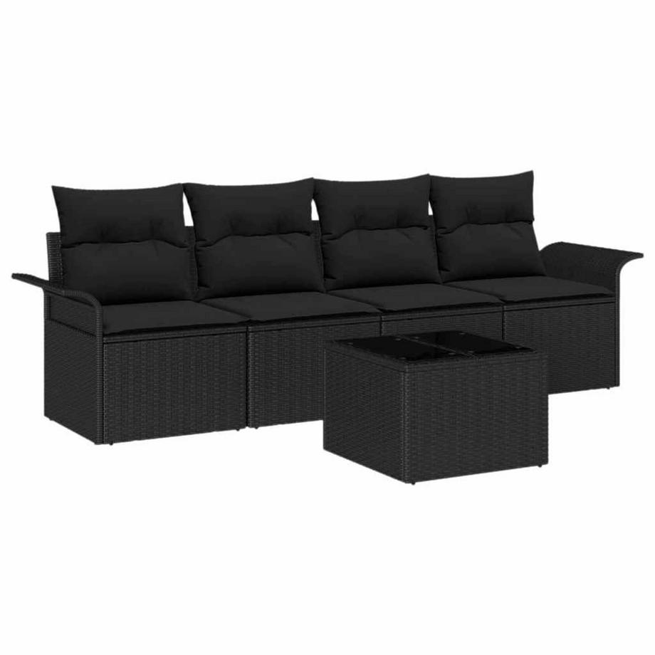 Set Divano da Giardino Polyrattan