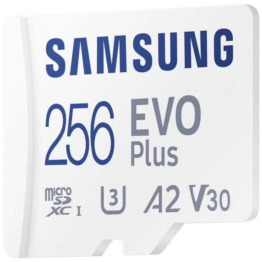 SAMSUNG  microSD-Speicherkarte EVO Plus 2021 inkl. SD-Adapter 