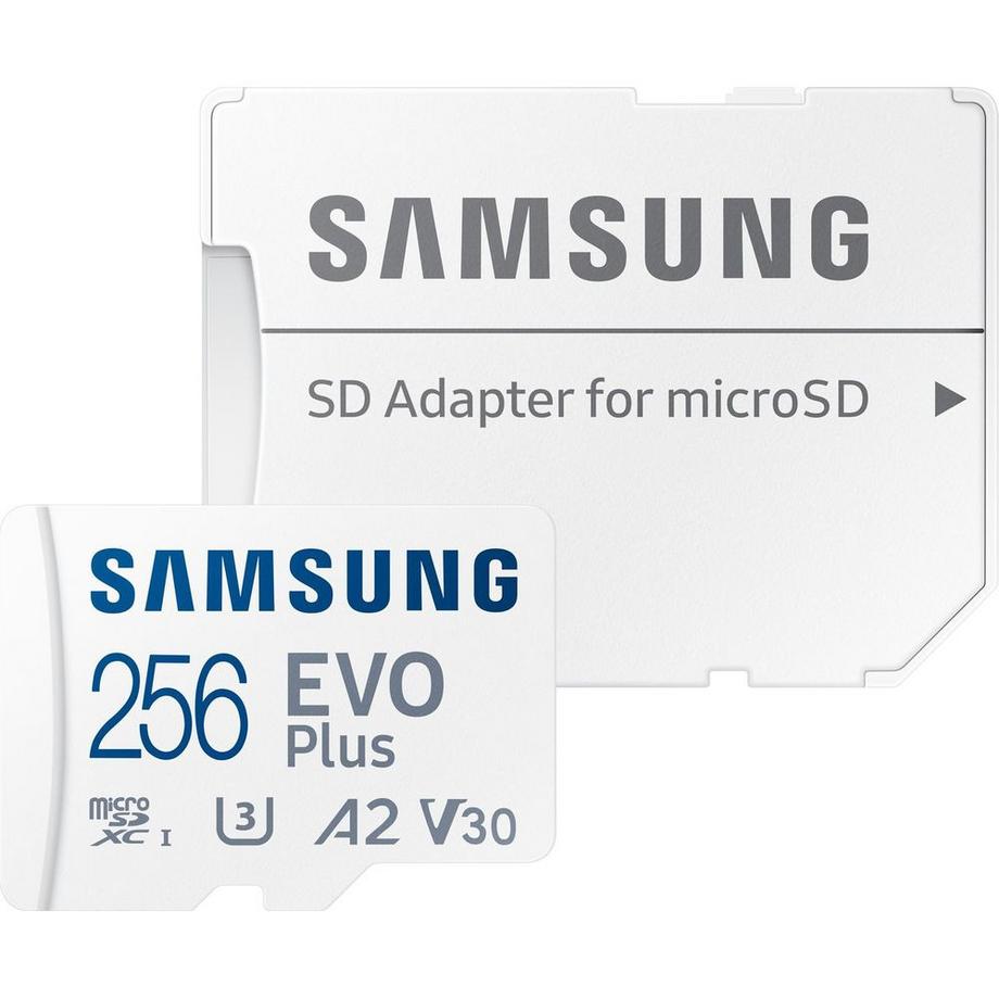 SAMSUNG  microSD-Speicherkarte EVO Plus 2021 inkl. SD-Adapter 