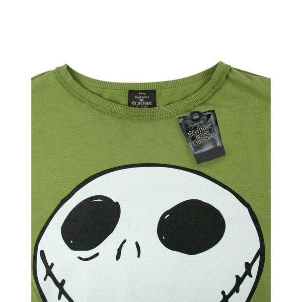 Nightmare Before Christmas  L’Étrange Noël de Mr Jack Tshirt Jack à ourlet inverse 