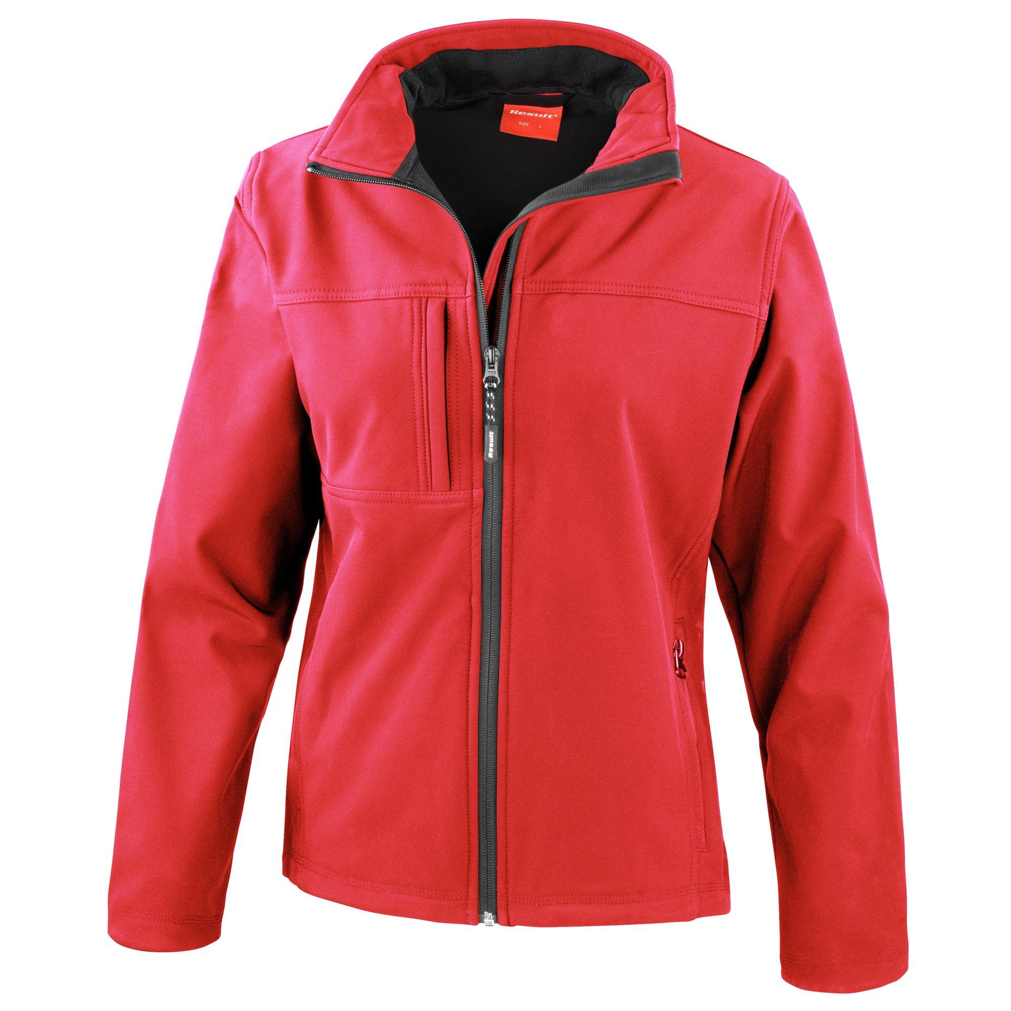 Image of Regatta Softshell Mulitfunktionsjacke, 3lagig, Wasserabweisend, Winddicht, Atmungsaktiv Damen Rot Bunt L