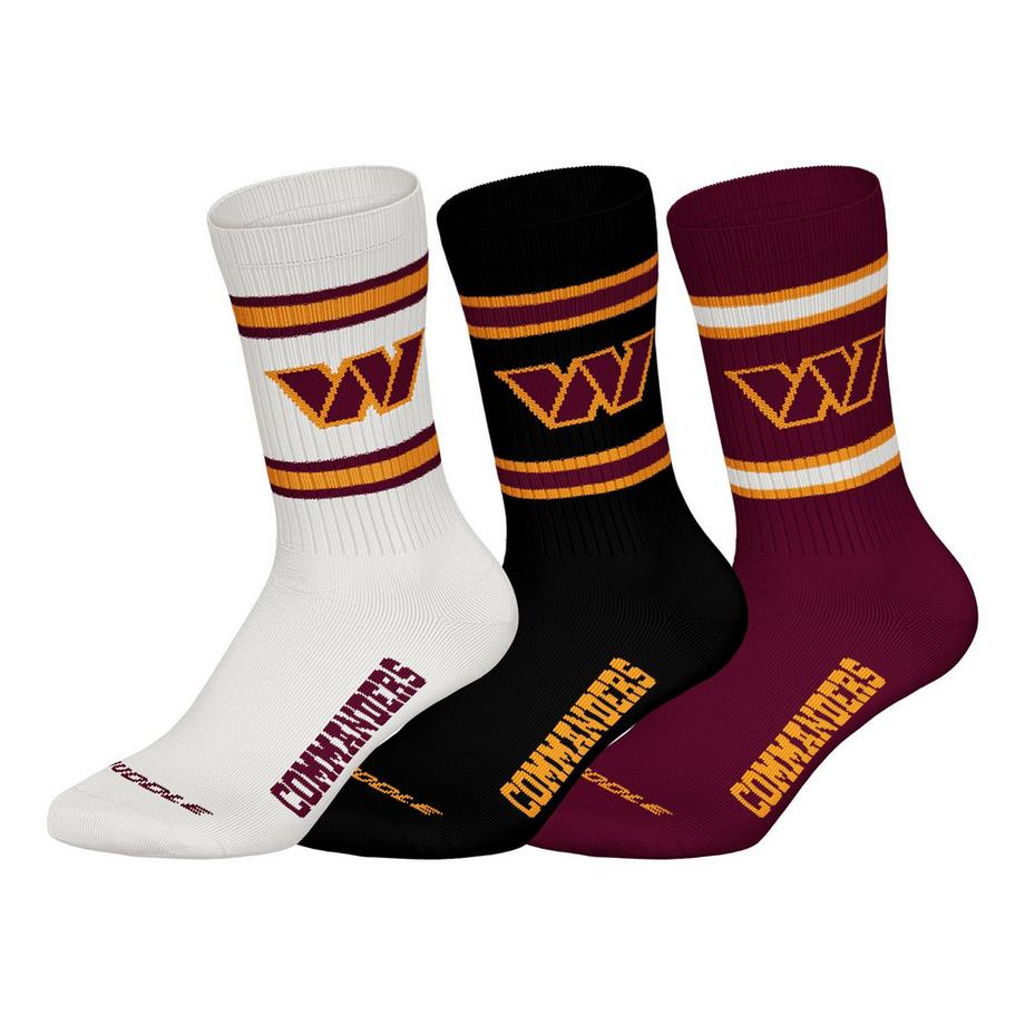 NFL Lot de 6 chaussettes crew stretch  