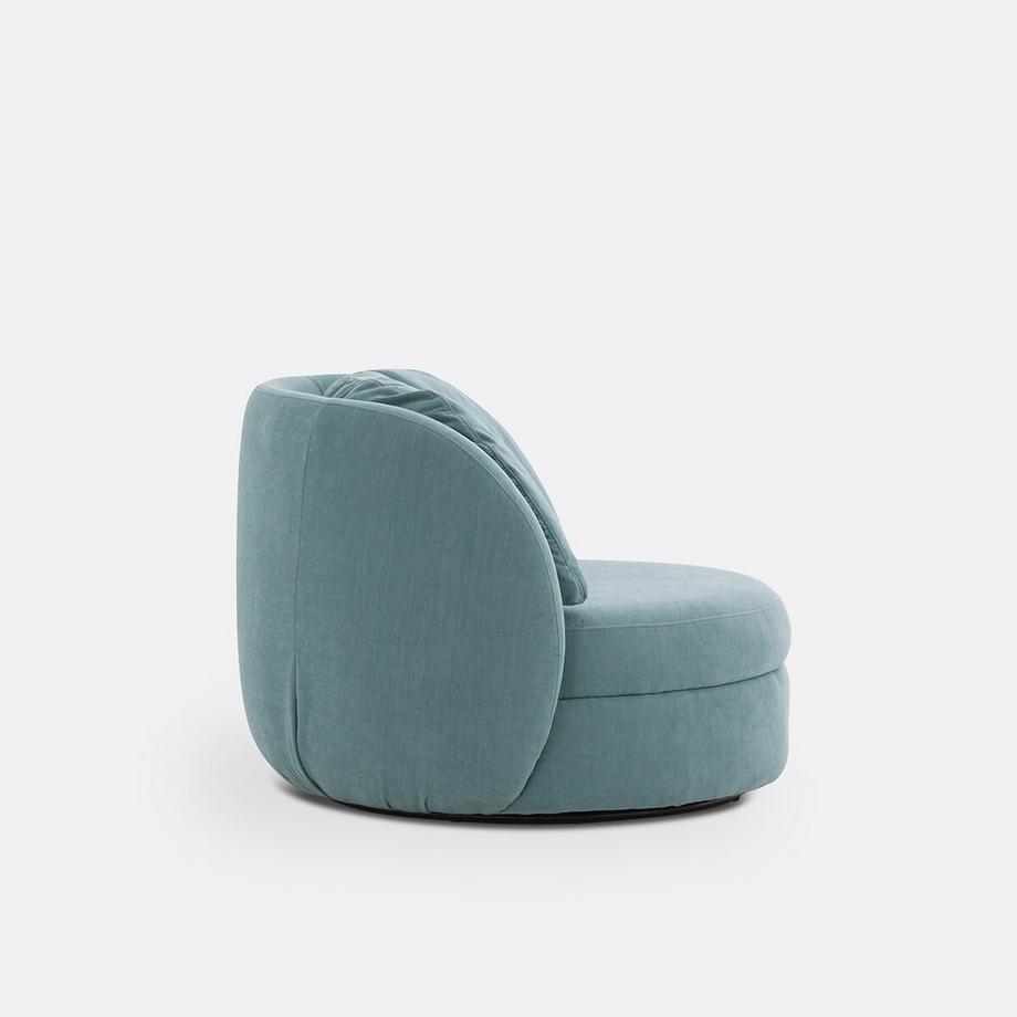 La Redoute Intérieurs Fauteuil pivotant polyester  