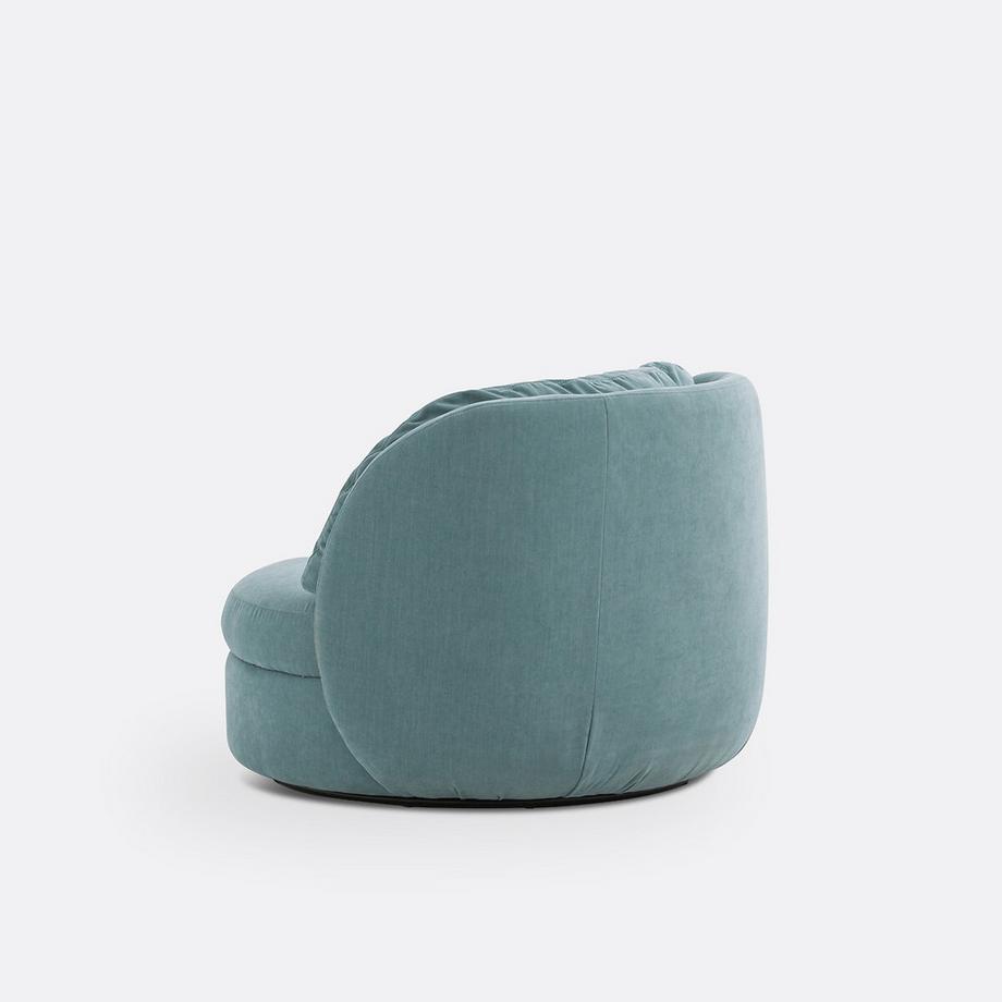 La Redoute Intérieurs Fauteuil pivotant polyester  