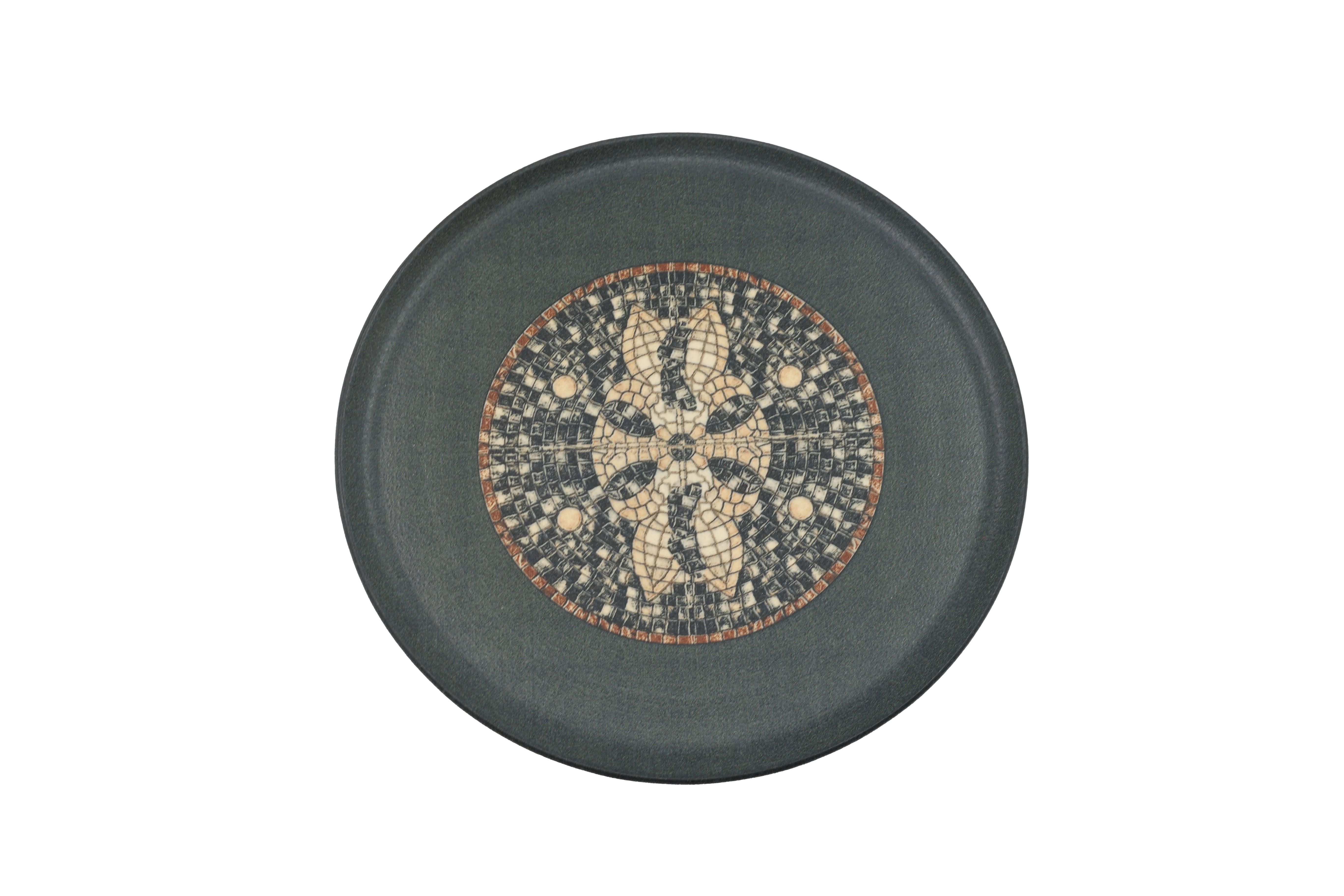 Bonna Assiette à Pizza - Mesopotamia -  Porcelaine - lot de 2  