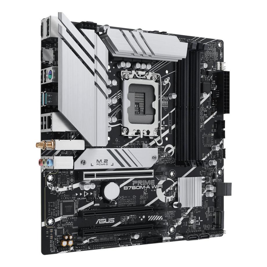 ASUS  PRIME B760M-A WIFI Intel B760 LGA 1700 micro ATX 