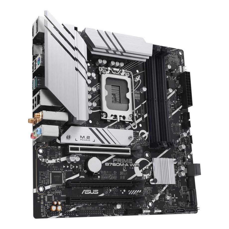 ASUS  PRIME B760M-A WIFI Intel B760 LGA 1700 micro ATX 