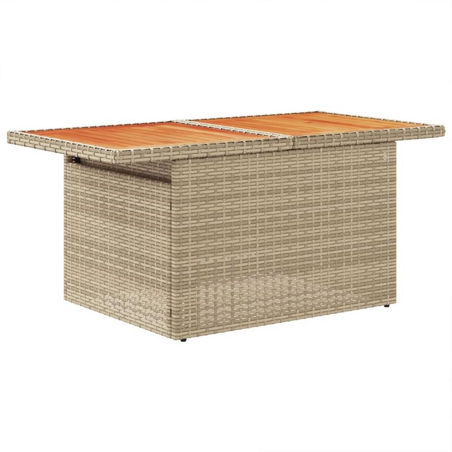VidaXL set di divani da giardino Polirattan  
