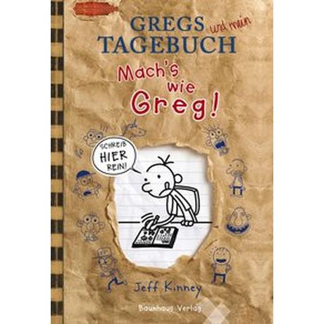 Gregs Tagebuch - Mach´s wie Greg! Kinney, Jeff; McMahon, Collin (Übersetzung) Couverture rigide 