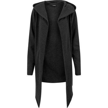 jacke in großen größen urban classic long hooded cardigan